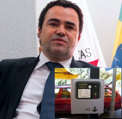 Imagem Ilustrativa - Prefeito Vladimir e o parquimetro